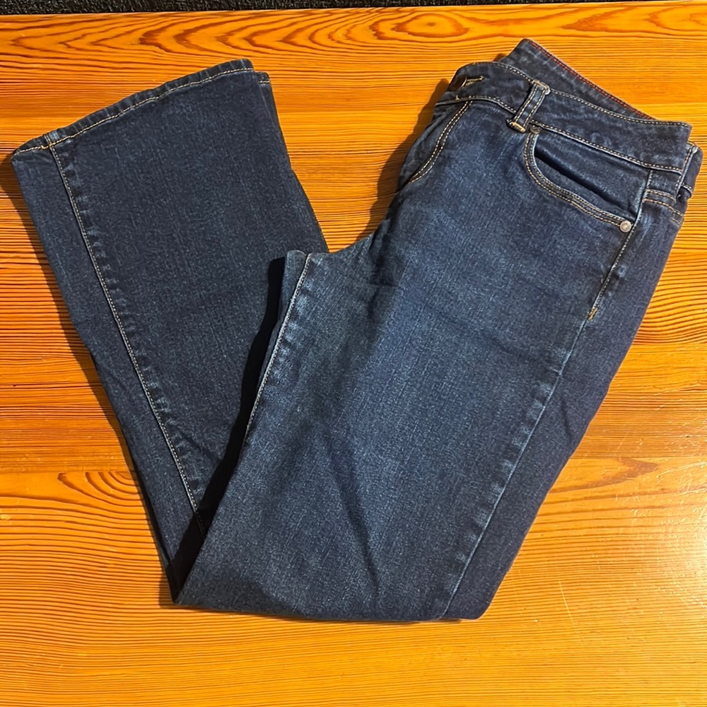 Talbots signature boot size 8 petite jeans